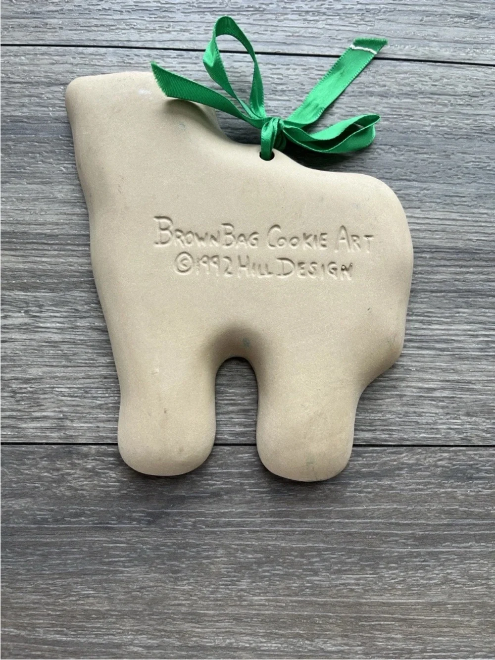 Set of 5 brown bag cookies vintage molds